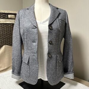 Banana Republic Gray Blazer